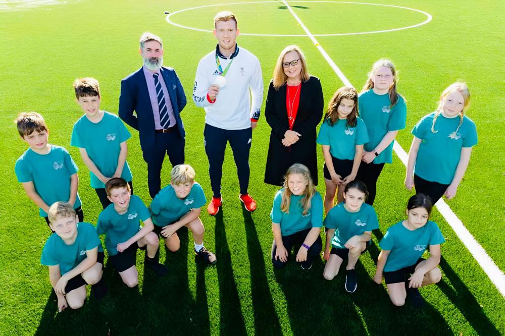 Local housebuilder partners with Team GB to produce community challenge for schools
