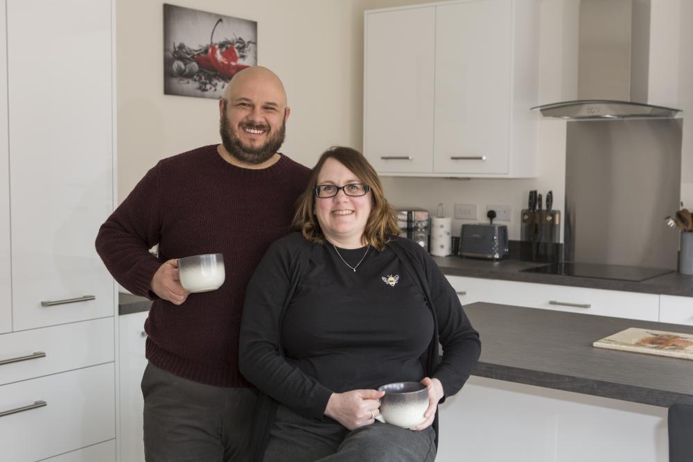 Swindon newlyweds find dream home with help from local housebuilder