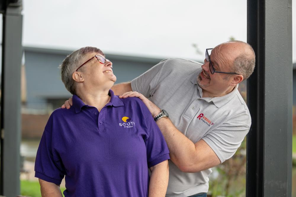 Fiona Scott and Chris Dawes