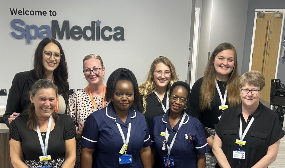 The Swindon eye hospital team