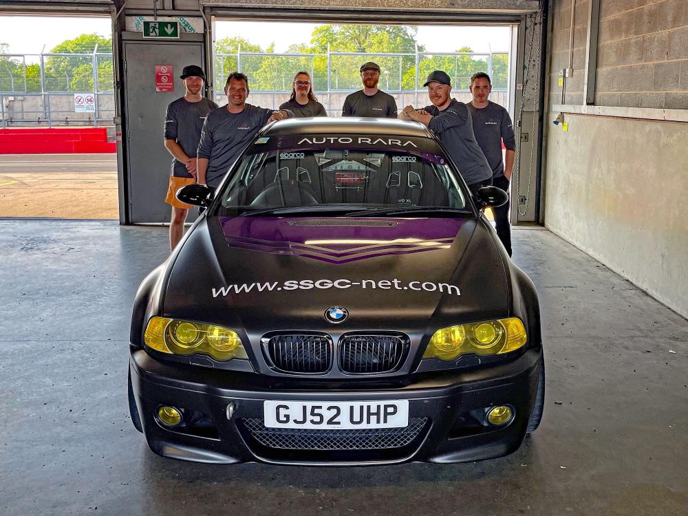 Swindon firm gets in pole position for veterans' charity track day