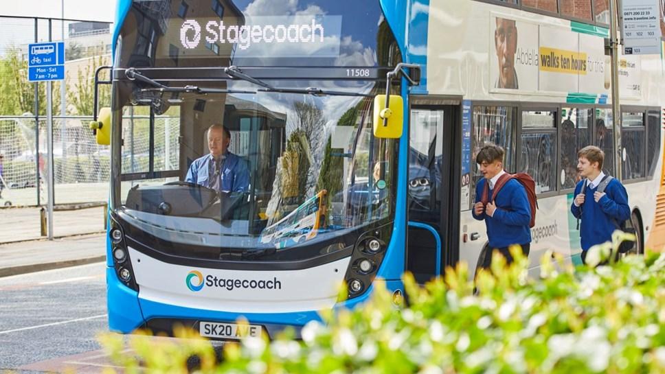 Stagecoach drivers lead way in safe and fuel-efficient scheme