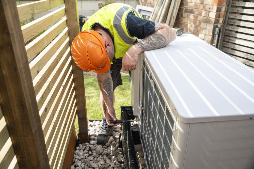 Air Source Heat Pump installation