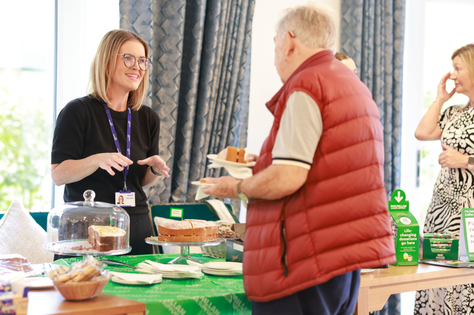 Macmillan Cancer Research fundraiser in Wichelstowe