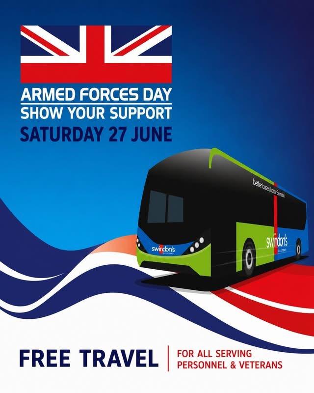 Free bus travel for military personnel on Armed Forces Day