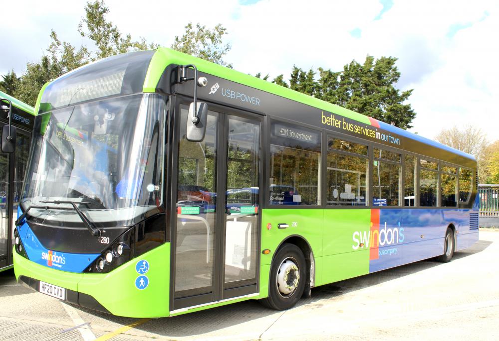 Swindon's Bus Company launch 'Think Bus' campaign to help reduce carbon emissions