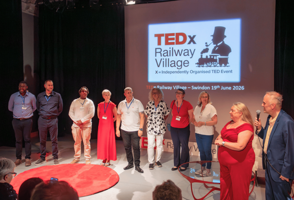 A selection of speakers at the event introduced by co-organisers Debbie Bryan and Rob Jandy