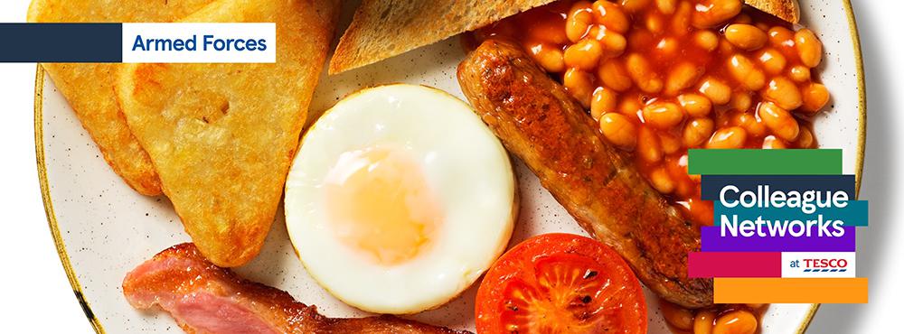 Free breakfasts for Forces personnel at Swindon Tesco stores