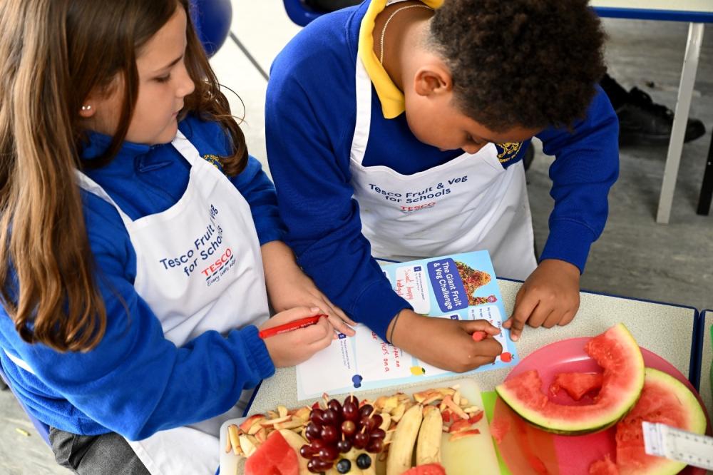 Free fruit and veg for schools thanks to supermarket giant