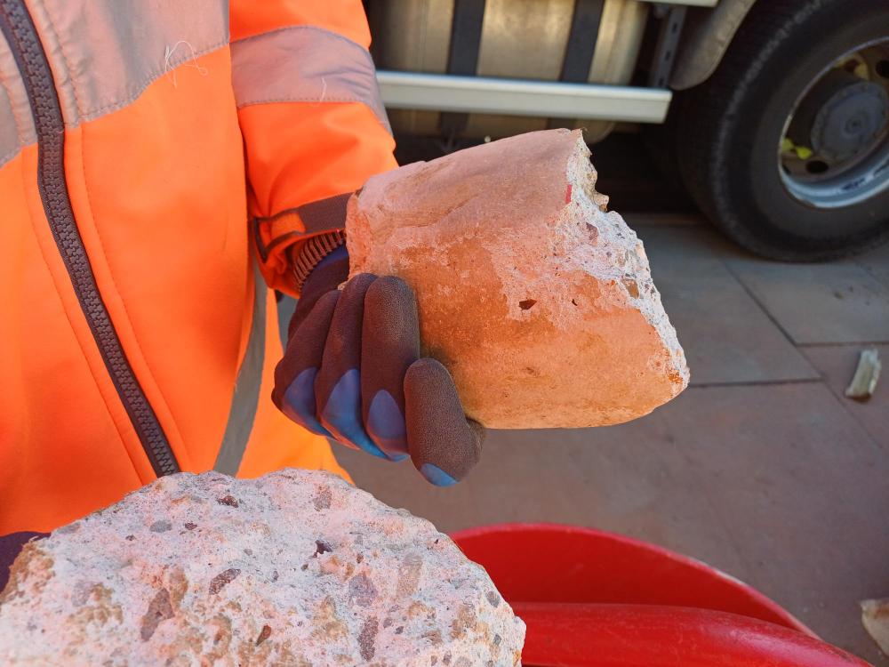 Water firm says concrete dumped in sewers
