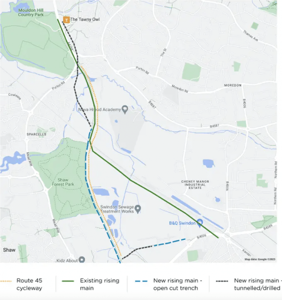 Thames Water starts £16 million Haydon End pipe replacement