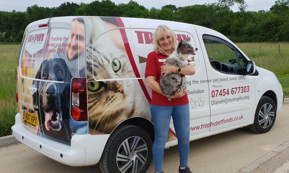 Local natural pet food business delivers to whole of SN postcode