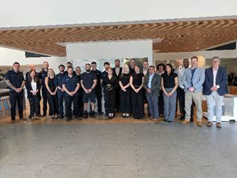 The team at Waylands Volvo Swindon
