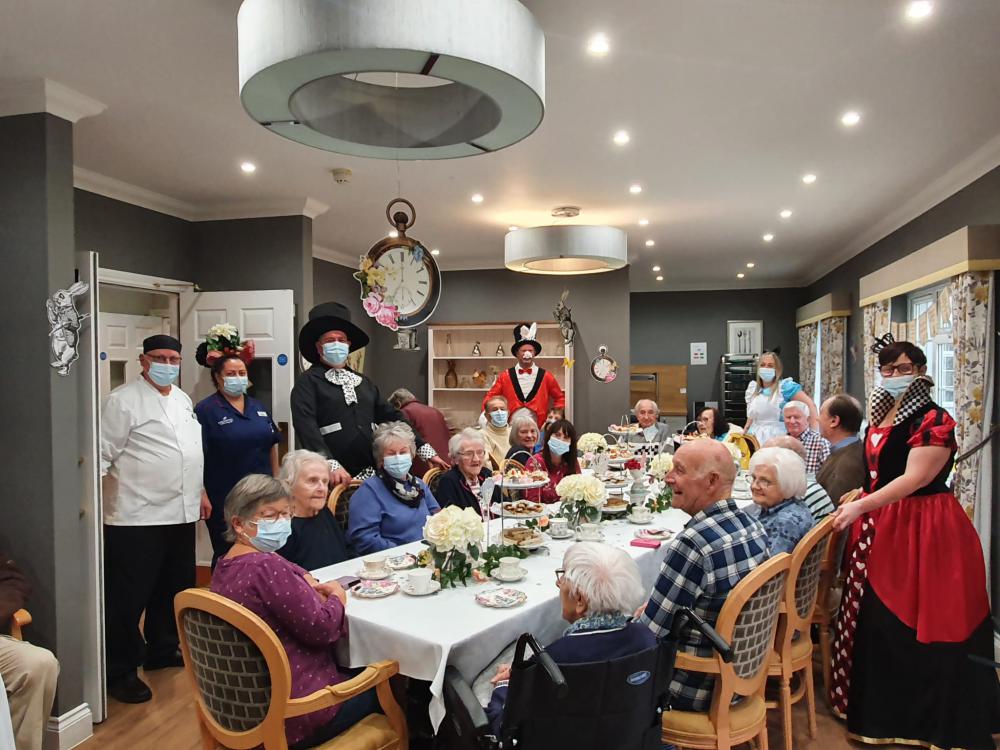 Major milestone marked at care home near Swindon