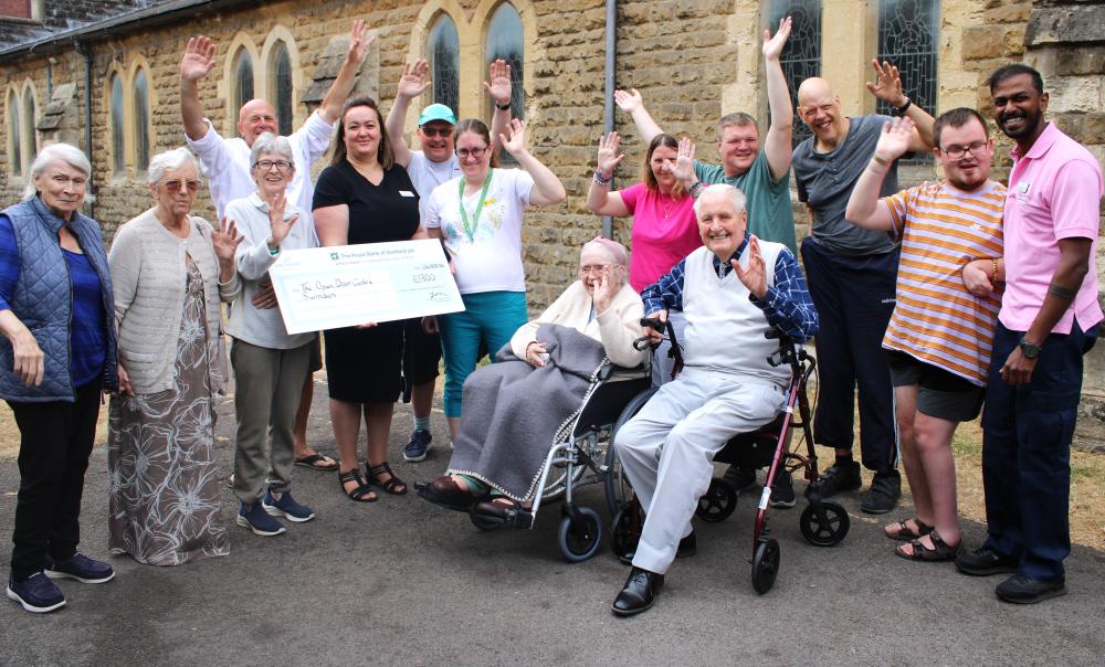 Care home supports charity helping people with disabilities