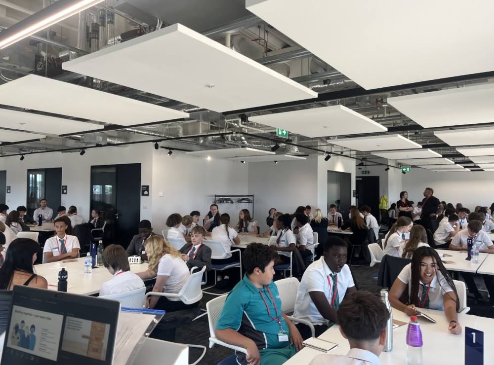 Swindon pupils becoming Zurich 'insurers for the day'