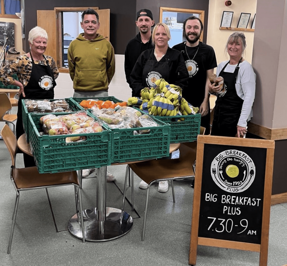 Community Fund boost for charity providing free breakfasts 