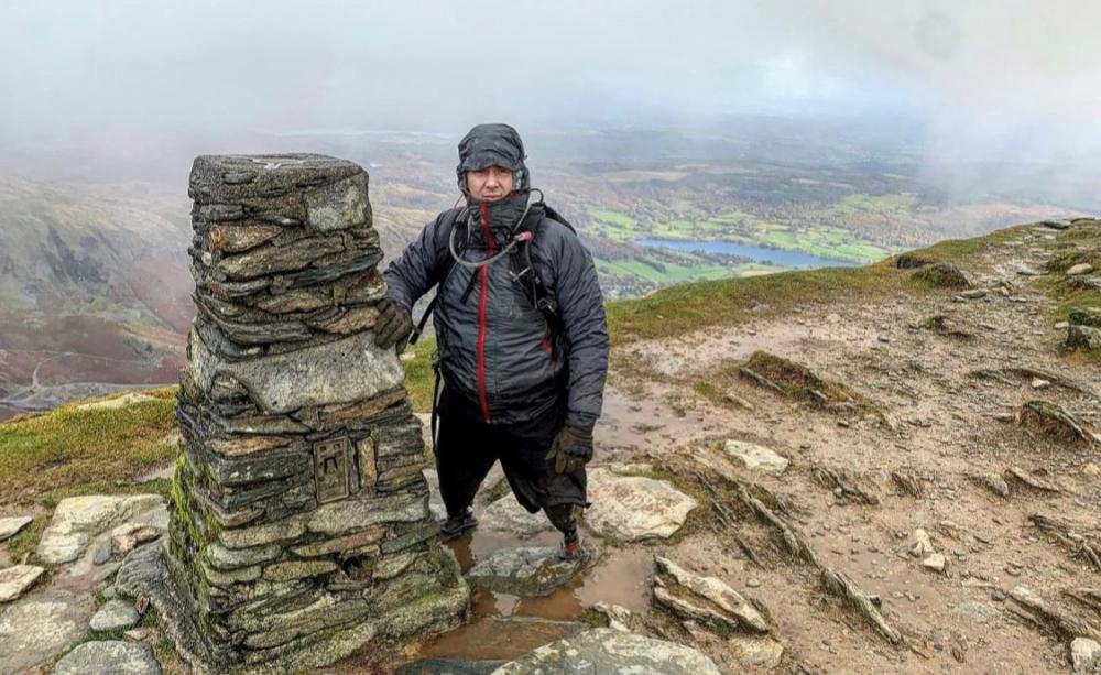 James Rose is training hard for his Ben Nevis climb
