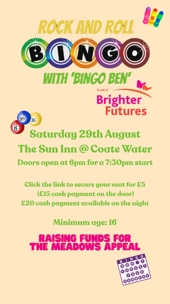 Rock and Roll Bingo Night for GWH charity