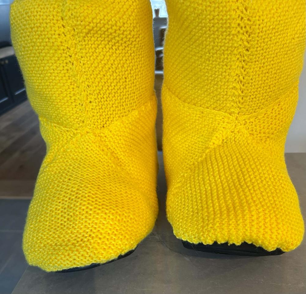 The life-size knitted Pudsey will be unveiled on 1 November
