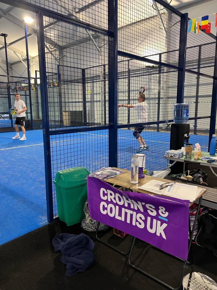 Father and son complete 18-hour padel tennis marathon in Swindon to raise funds for UK charity