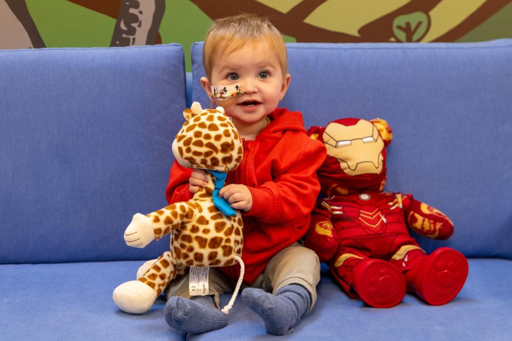 Sully Parker is supported by Julia's House Children's Hospice. Photo by Jon Bolton
