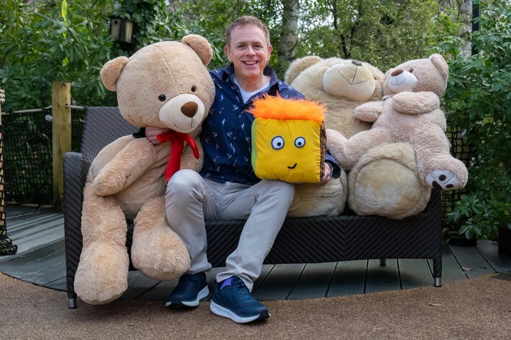 TV Presenter and Actor Chris Jarvis is a Patron for Julia's House Children's Hospice. Photo by Phil Abraham