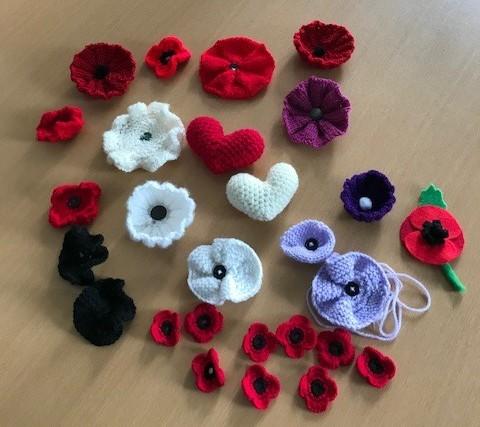Crafters asked to make poppies and hearts for Remembrance