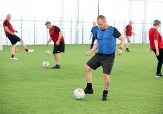 Parkinson’s UK and the WFA helps get more Swindon people with Parkinson's into walking football