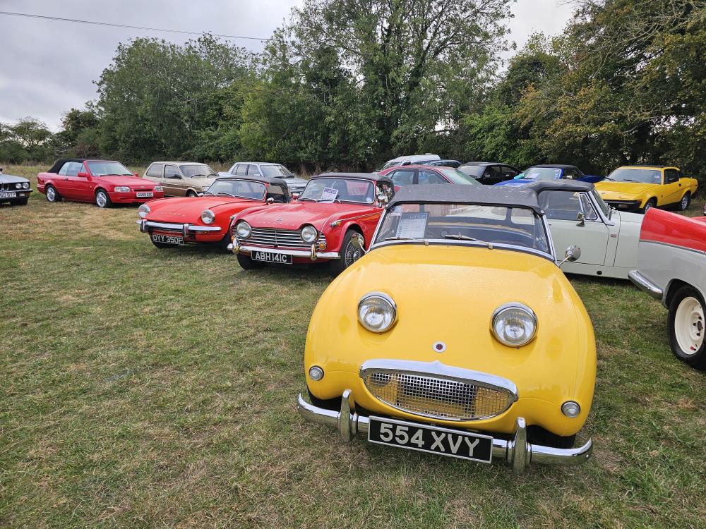 Classic car lovers raise £1000 for Prospect Hospice