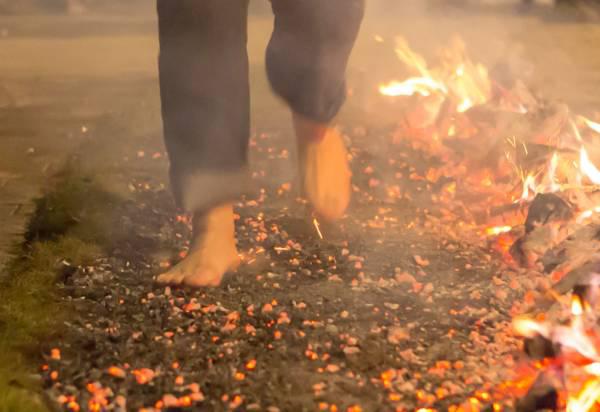 Get fired up for fun and fundraising with charity’s fire walk challenge