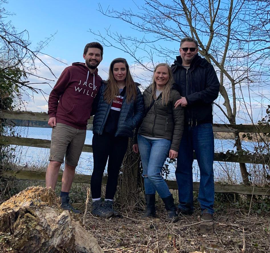 (L-R) Kieran McCarthy, Amy O'Reilly, Laura Johnson and Link editor Jamie Hill