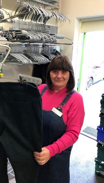Denise Sidebottom has made some great friends while volunteering