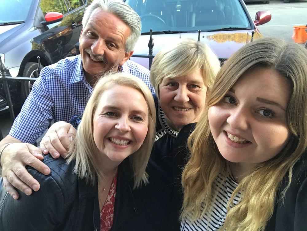 Chris, Sam, Zoe and Ann Marlow