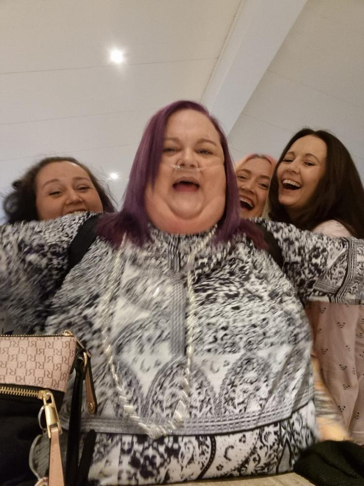 Georgina, Tina and friends
