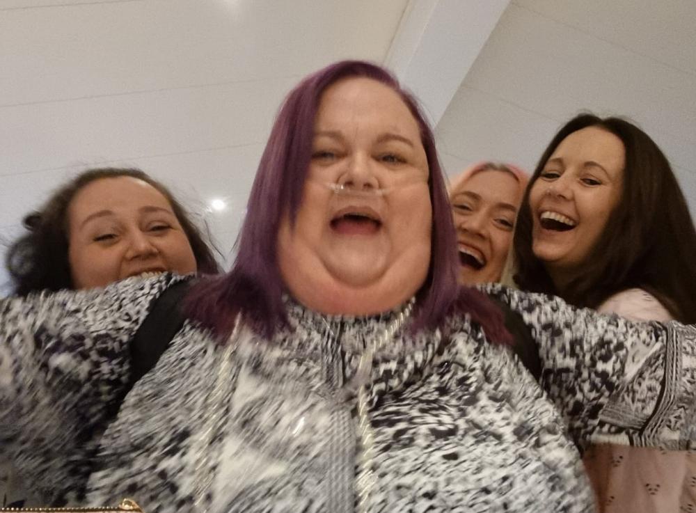 Georgina, Tina and friends
