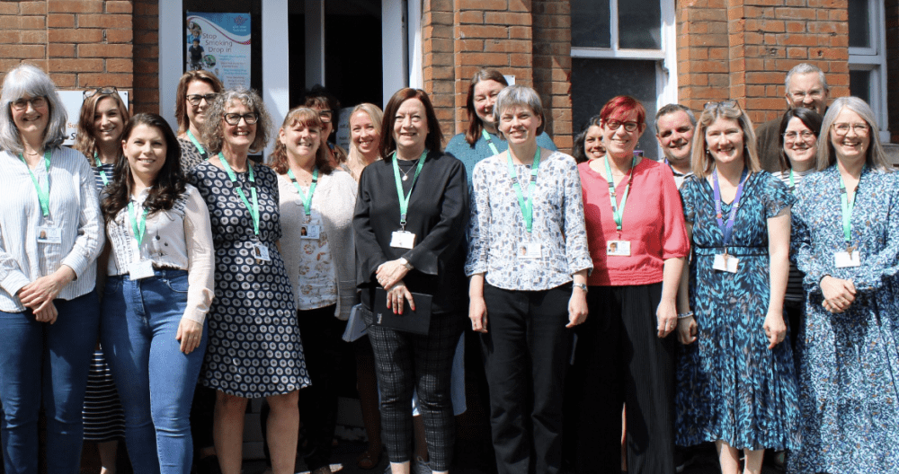 An image shared by the Swindon Carers Centre team showing members in happier times, which was issued alongside the closure announcement