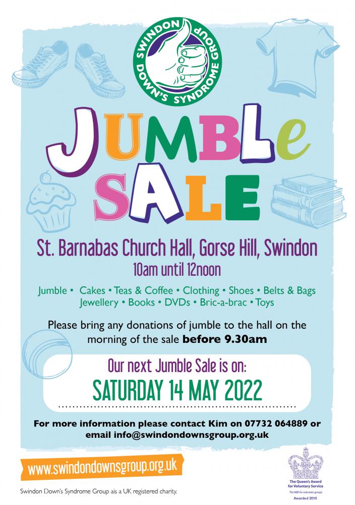 Down's syndrome group to hold fundraising jumble sale
