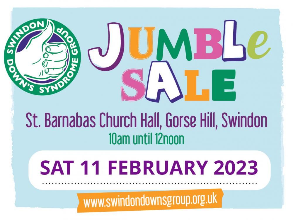 Swindon Down's Syndrome Group to hold jumble sale event next weekend