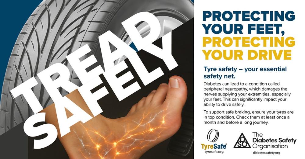 Charity helps Swindon drivers to ‘Tread Safely’