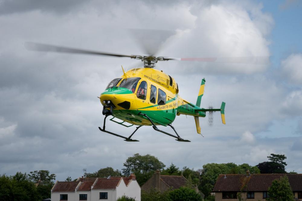 Wiltshire Air Ambulance took delivery of its Bell 429 in 2015