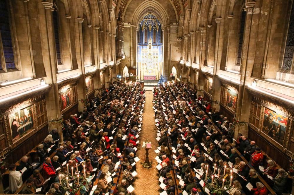 Wiltshire Air Ambulance’s carol concert at the Chapel, Marlborough College in 2022