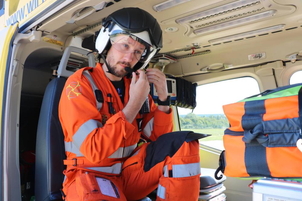  Appeal to help Wiltshire Air Ambulance fund flying doctor