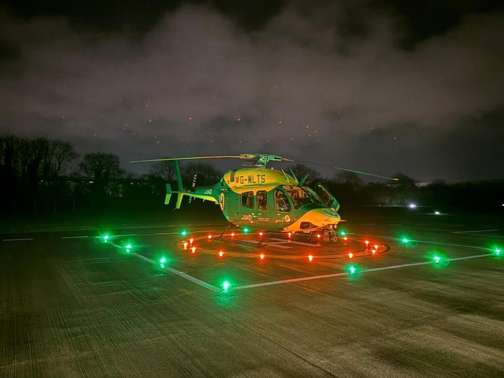 Wiltshire and Bath Air Ambulance charity backs call for safeguarded 24/7 hospital helipads