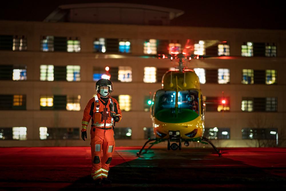 Wiltshire Air Ambulance at Great Western Hospital