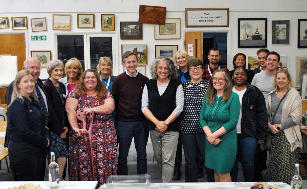 Bank of England expert meets charities to discuss challenges facing