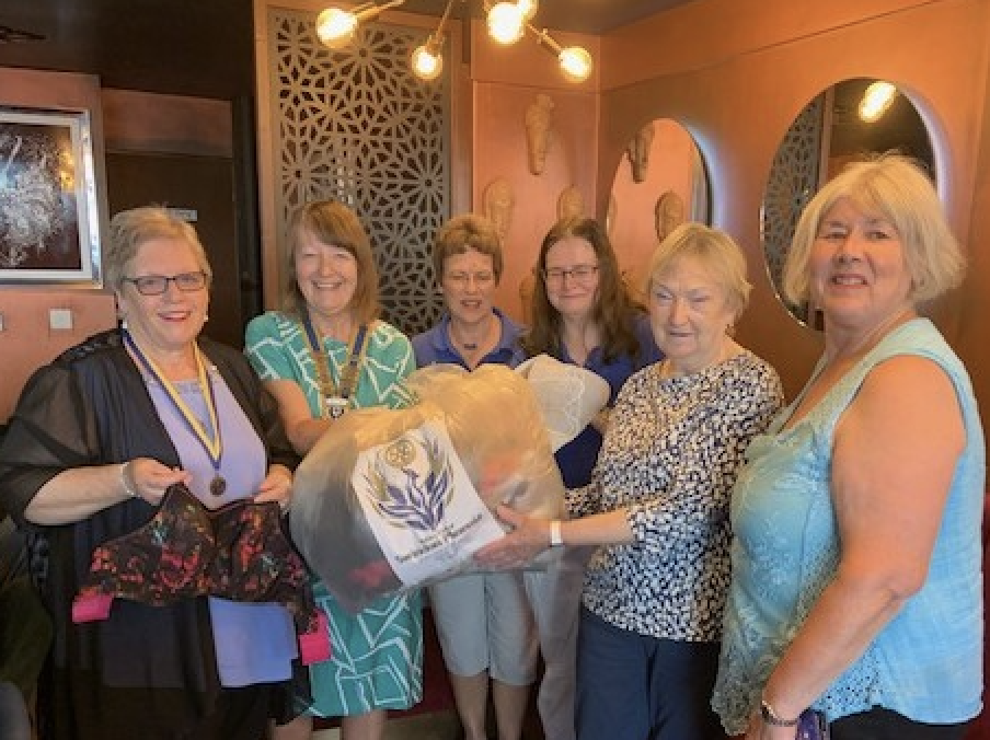 Swindon and Wiltshire women join forces to collect bras for African charity