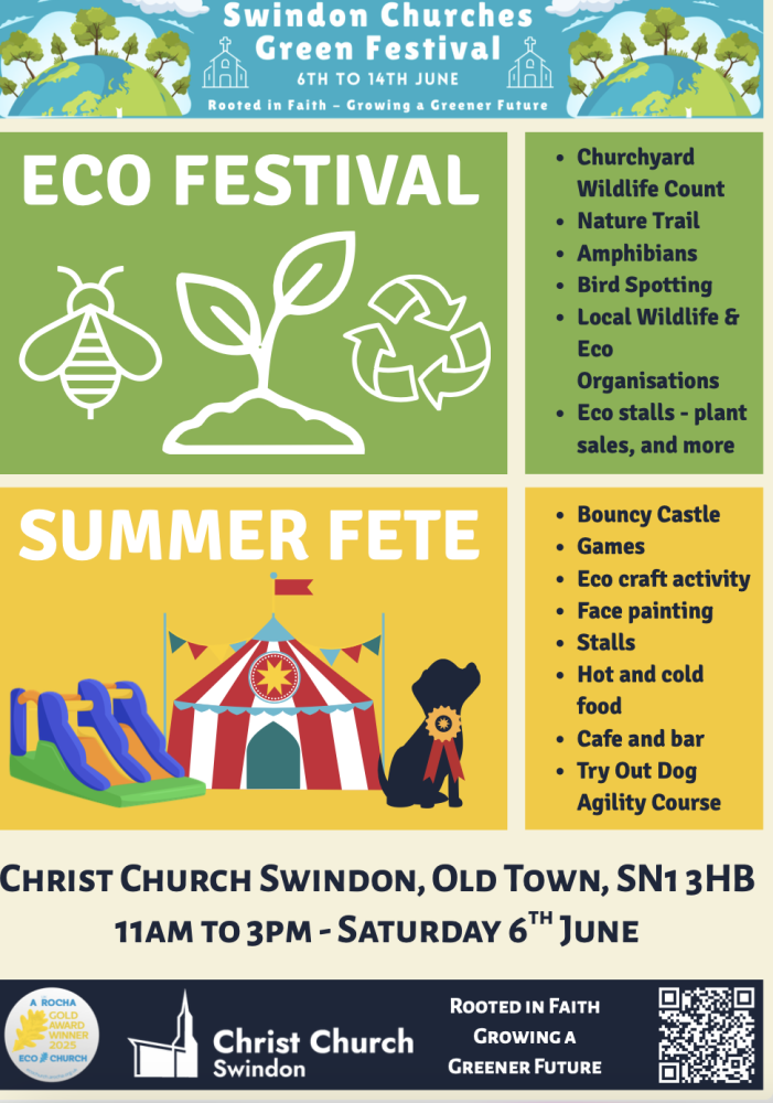 Christ Church announces Eco Fair & Summer Fete