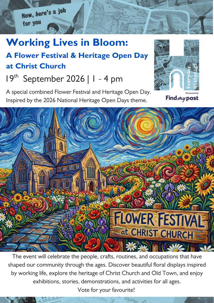 Flower festival and open day at Christ Church