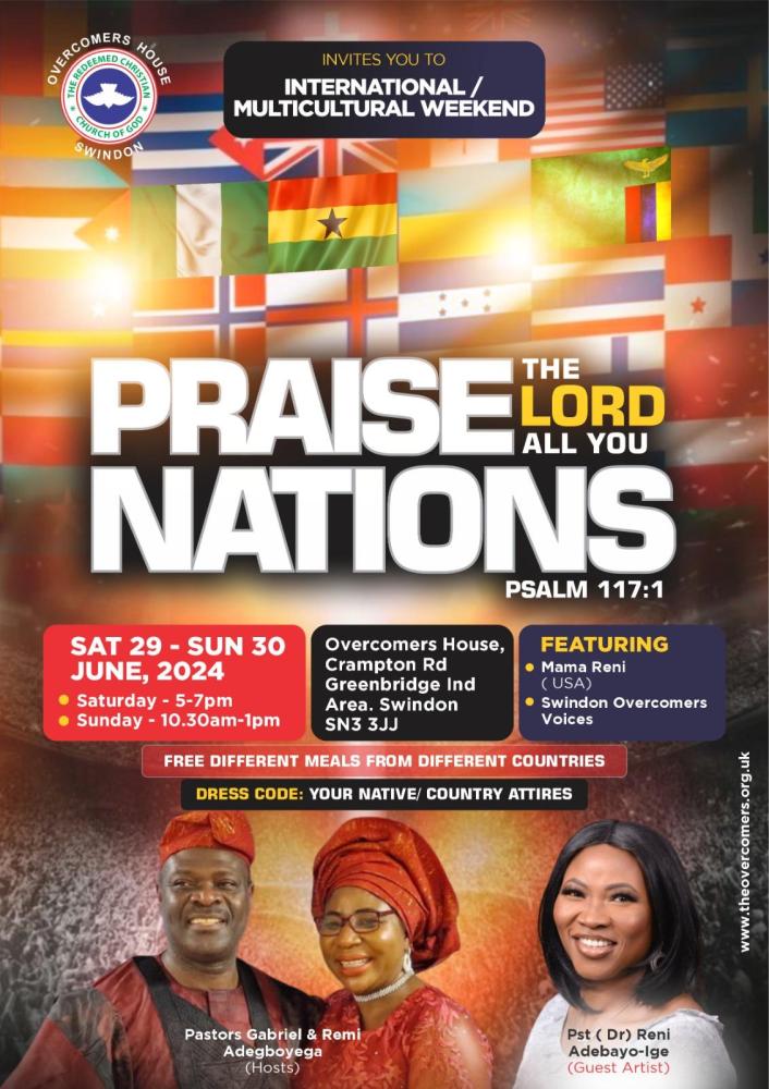 Church organises free international multicultural weekend in Swindon 